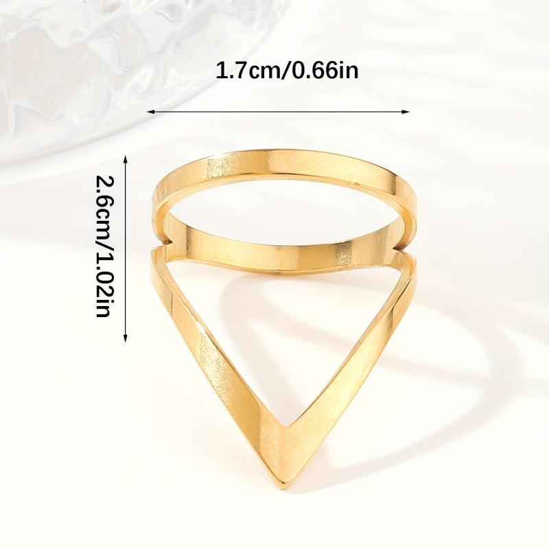 Personalized Stainless Steel Ring N043 Customized Jewelry