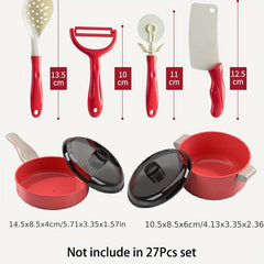 Playful Fruit Cutting Music Set with Spatula & Basket