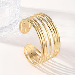 925 Silver Open Toe Rings For Women 4 Layer Adjustable Minimalistic Foot Jewelry