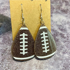 Sports Style Tear Drop Earrings For Women, Acrylic Gift For Her