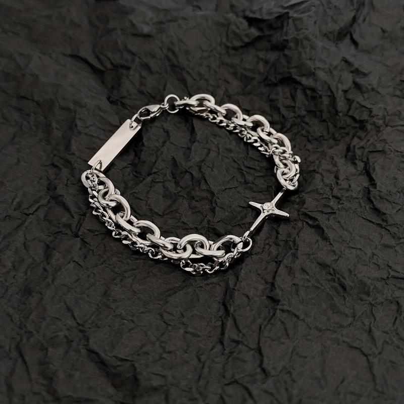 Vintage Six Pointed Star Bracelet Women Party Jewelry