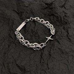 Vintage Six Pointed Star Bracelet Women Party Jewelry