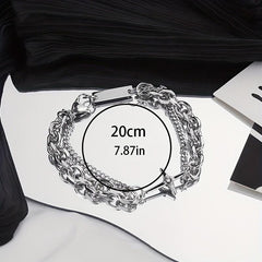 Vintage Six Pointed Star Bracelet Women Party Jewelry