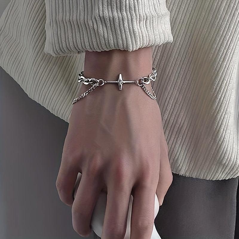 Vintage Six Pointed Star Bracelet Women Party Jewelry