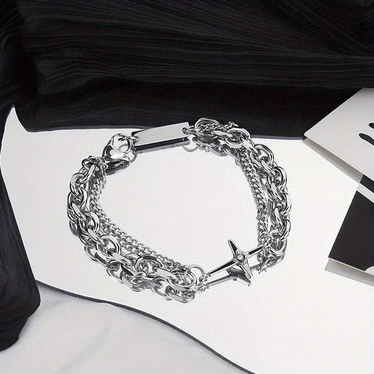 Vintage Six Pointed Star Bracelet Women Party Jewelry