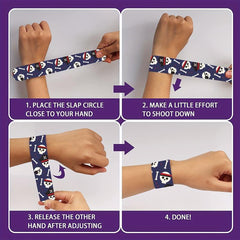 Pirate Party Favors Toys Slap Bracelets Pirates Snap Bracelet Wristband