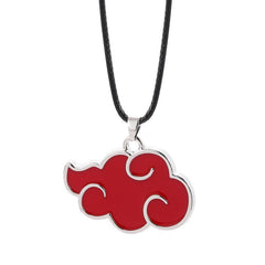 Red Cloud Pattern Pendant Necklace