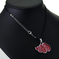 Red Cloud Pattern Pendant Necklace