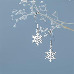 Snow Dangle Earrings Wedding Party Christmas Jewelry Gift For Women
