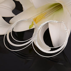 Round Hoop Earrings Party Jewelry Birthday