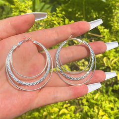 Round Hoop Earrings Party Jewelry Birthday