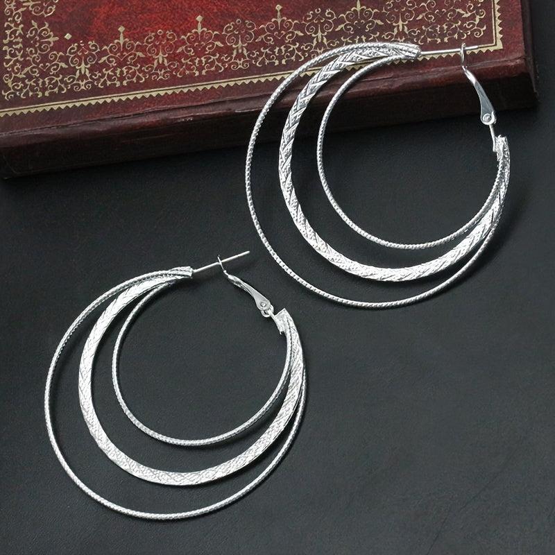 Round Hoop Earrings Party Jewelry Birthday