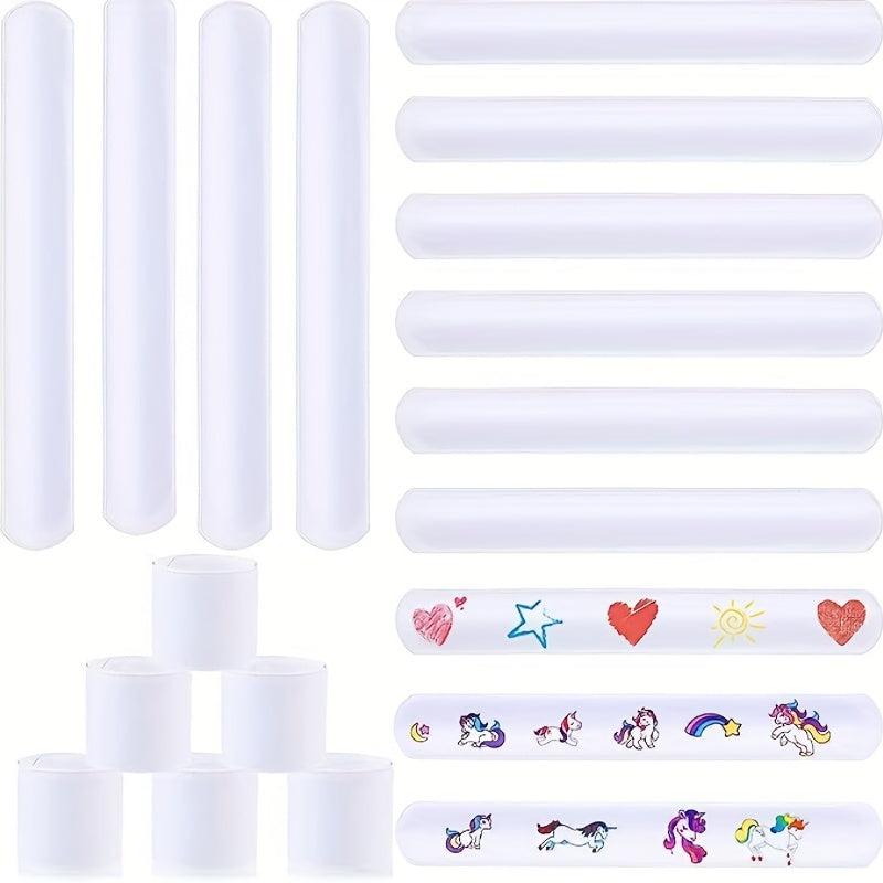 12pcs DIY Claw Bangle for Kids Party School Project Painting Halloween Christmas