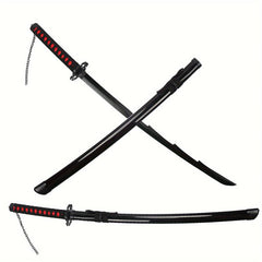 Wooden Anime Sword Samurai Cosplay Toy Gift For Halloween And Christmas