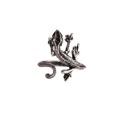 Small Lizard Open Ring For Men And Women Animal Ring Men Party Jewelry