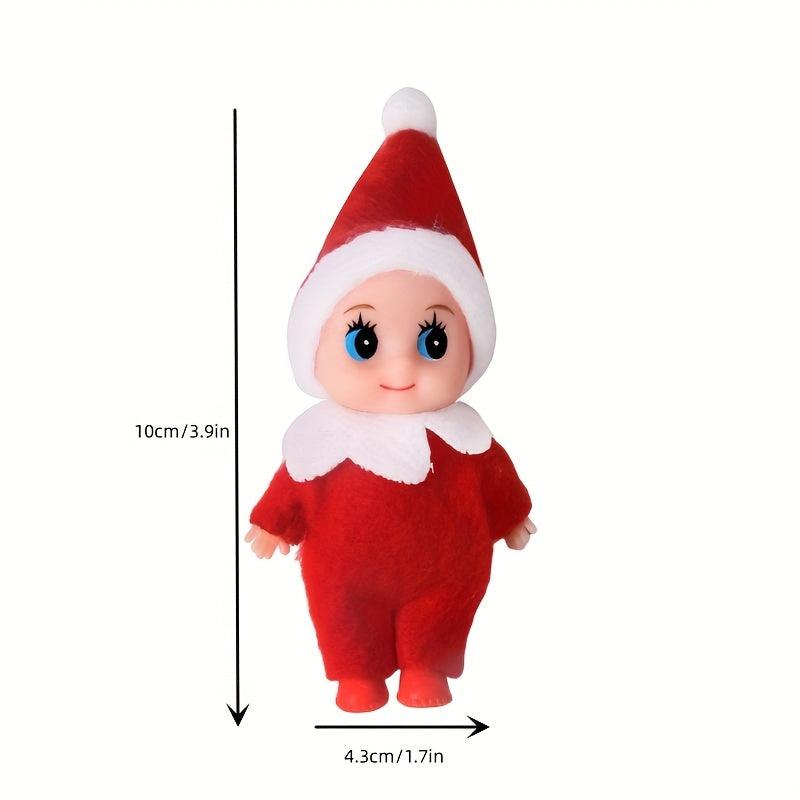 12 Doll House Christmas Elf Dolls Felt Dolls Christmas Tree Decoration