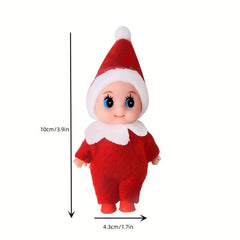 12 Doll House Christmas Elf Dolls Felt Dolls Christmas Tree Decoration