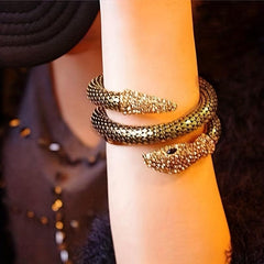 Sparkling Snake Bracelet for Women Men