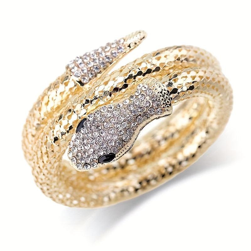 Sparkling Snake Bracelet for Women Men