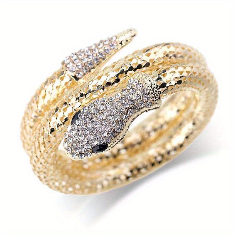 Sparkling Snake Bracelet for Women Men