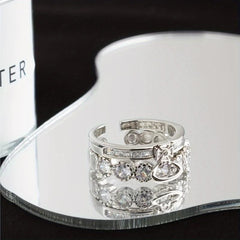 Saturn Planet Finger Ring - Punk Hip hop Style