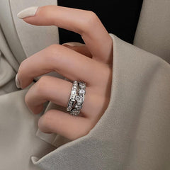 Saturn Planet Finger Ring - Punk Hip hop Style