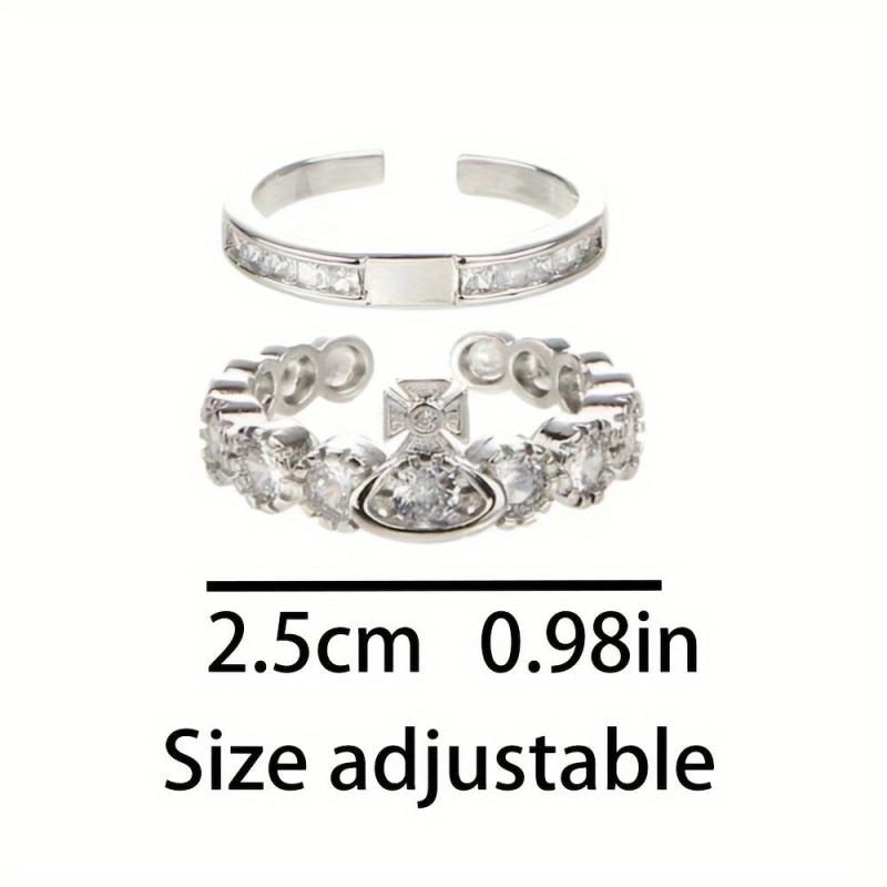 Saturn Planet Finger Ring - Punk Hip hop Style