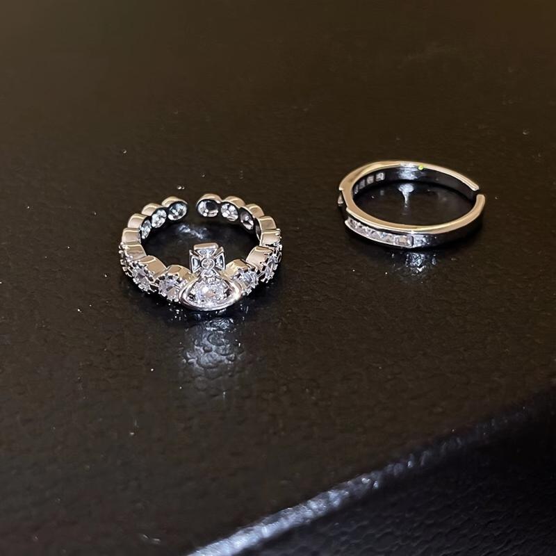 Saturn Planet Finger Ring - Punk Hip hop Style