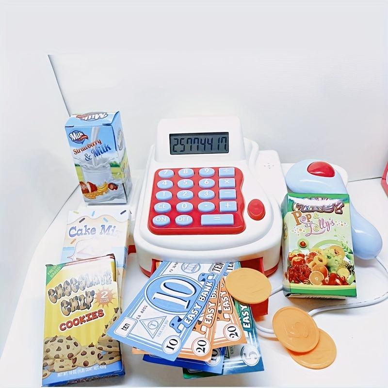 Kids Supermarket Cash Register Toy Set