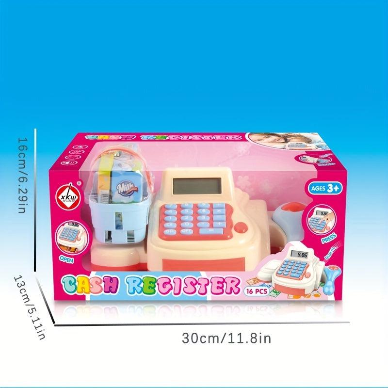 Kids Supermarket Cash Register Toy Set