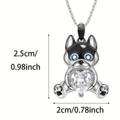 Husky Pendant Necklace Animal Style Women's Jewelry