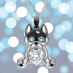 Husky Pendant Necklace Animal Style Women's Jewelry