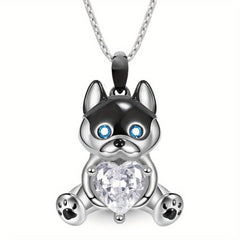 Husky Pendant Necklace Animal Style Women's Jewelry