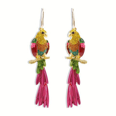 Stunning Parrot Earrings for Special Occasions