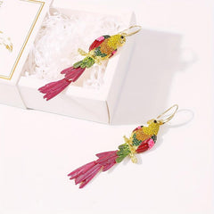 Stunning Parrot Earrings for Special Occasions