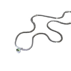 Sparkling Plated Necklace Light Niche Clavicle Chain