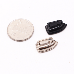1:12 Doll House Mini Iron Table Set Silver Sewing Model Props