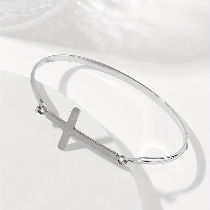 Cross Youth Women's Steel Open Bangle