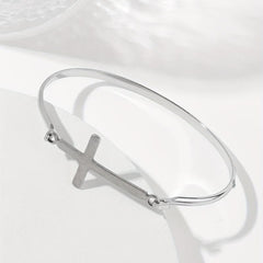 Cross Youth Women's Steel Open Bangle