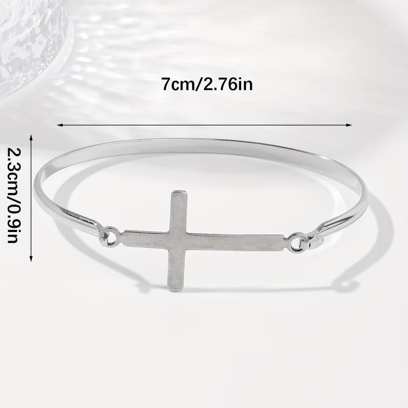 Cross Youth Women's Steel Open Bangle