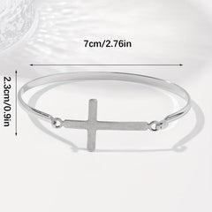Cross Youth Women's Steel Open Bangle