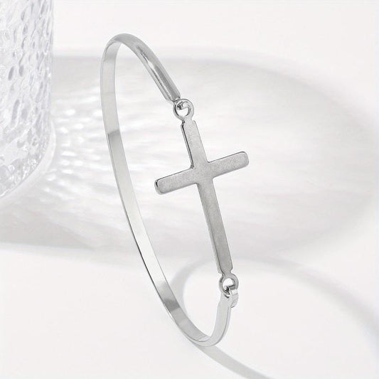 Cross Youth Women's Steel Open Bangle