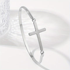 Cross Youth Women's Steel Open Bangle