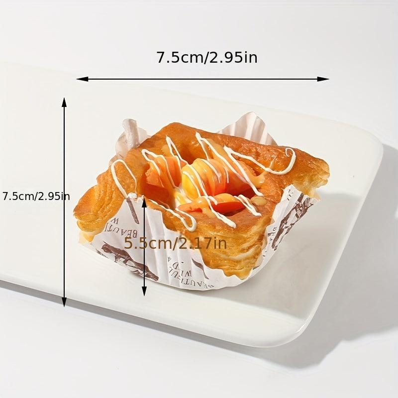 Cake Bread Pastry Food Model Refrigerator Sticker Baking Props