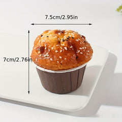 Cake Bread Pastry Food Model Refrigerator Sticker Baking Props