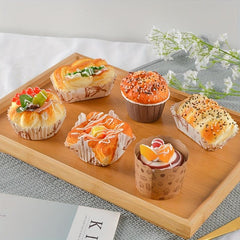 Cake Bread Pastry Food Model Refrigerator Sticker Baking Props