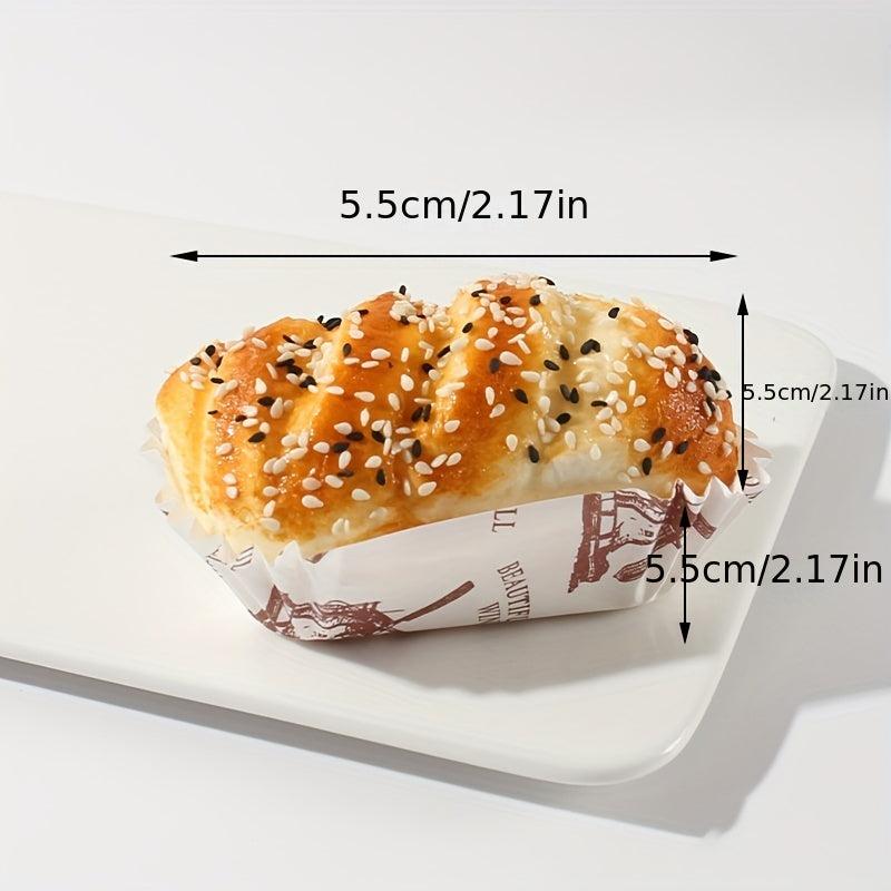 Cake Bread Pastry Food Model Refrigerator Sticker Baking Props