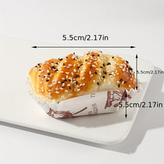 Cake Bread Pastry Food Model Refrigerator Sticker Baking Props