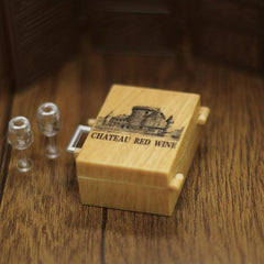 12 Dollhouse Accessories for Food Wine Play Scene Decor