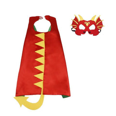 Dinosaur Costume For Toddler Kids Dragon Cape Mask Boys Girls Dress Up Play